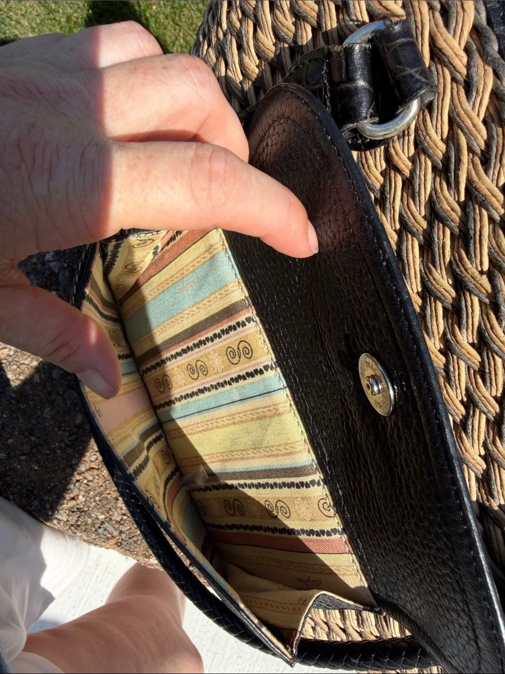 Brighton tote woven